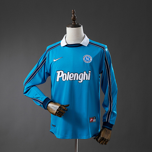 Napoli Napoli 98/99 Home Long-Sleeve Retro Jersey S-XXL