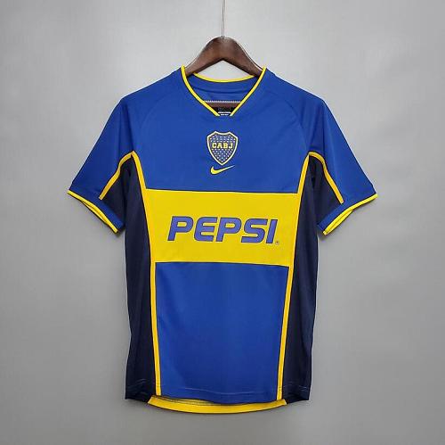 Boca Juniors Retro Boca Juniors 2002 home S-XXL