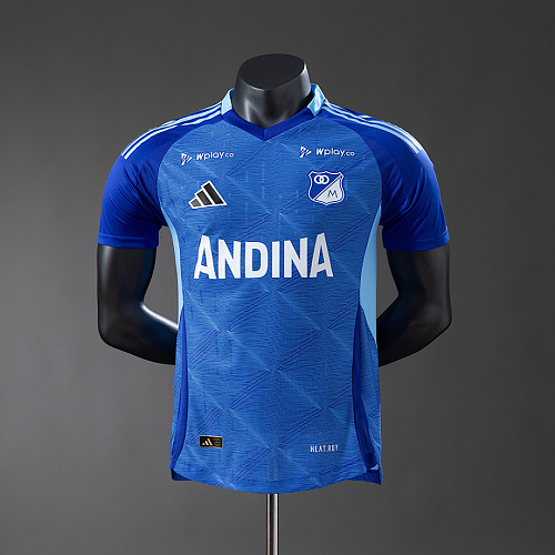 Millonarios Millonarios 2526 Home Player Version Jersey S-4XL1