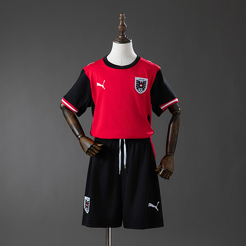 Austria Austria 2026 Home Kids Kit Jersey SIZE 16-28