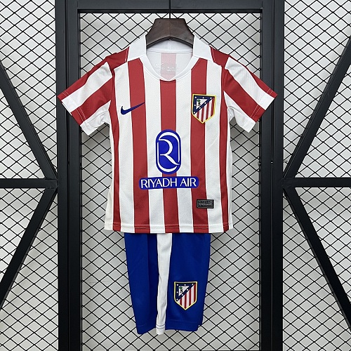 Atletico Madrid 25/26 kids Atletico Madrid home size: 16-28