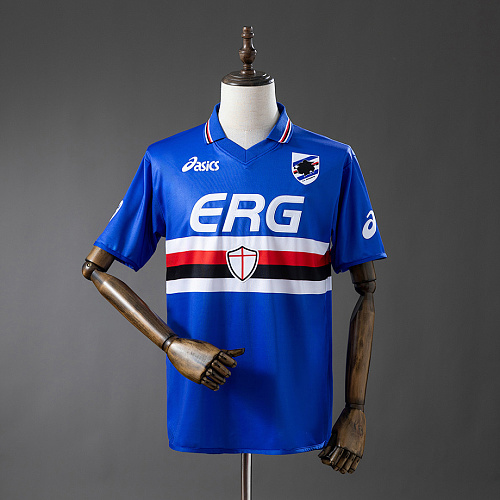 Sampdoria Sampdoria 03/04 Home Retro Jersey S-XXL