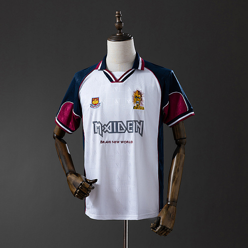 West Ham United West Ham United 1999 Away (Iron Lady) Retro Jersey S-XXL