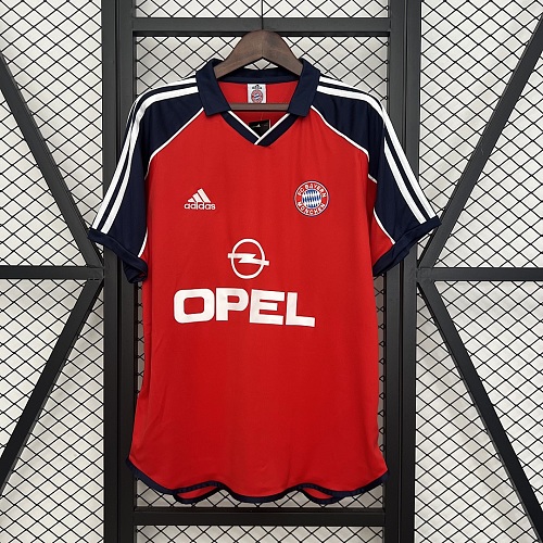Bayern Munich Retro Bayern Munich 00/01 Home S-XXL