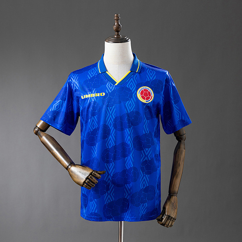 Colombia Columbia 1994 Away Retro Jersey S-XXL