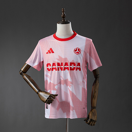 Canada Canada 2026 Promotional Apparel - Pink Jersey Sizes S-4XL