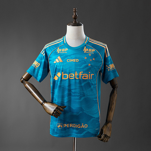 Cruzeiro Cruzeiro 25/26 Third Away All Sponsor Jerseys S-4XL
