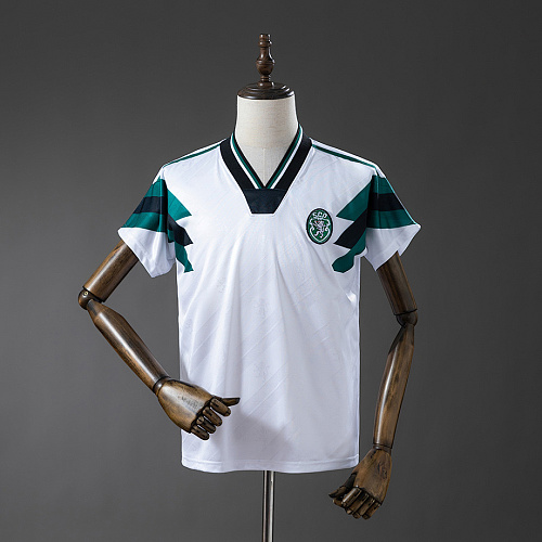 Sporting CP Sporting Lisbon Retro - White Jersey S-4XL