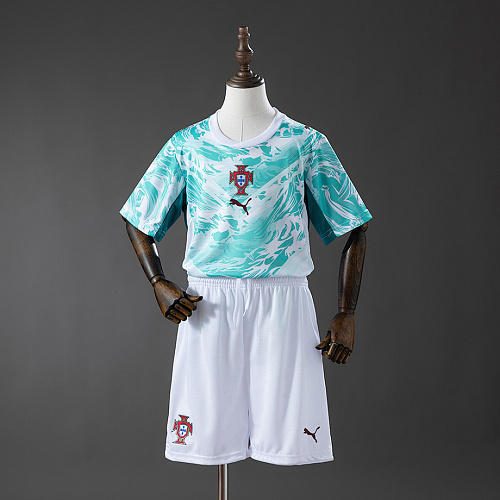 Portugal Portugal 2026 Away Kids Kit Jerseys SIZE 16-28