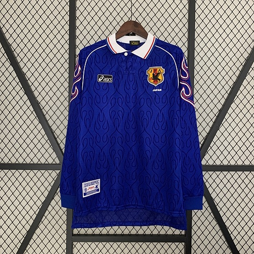 Japan Retro long sleeve Japan 1998 Home S-XXL