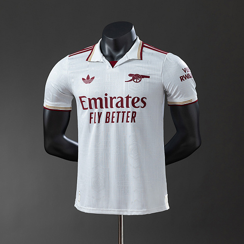 Arsenal 25/26 Player Arsenal Second Away S-2XL