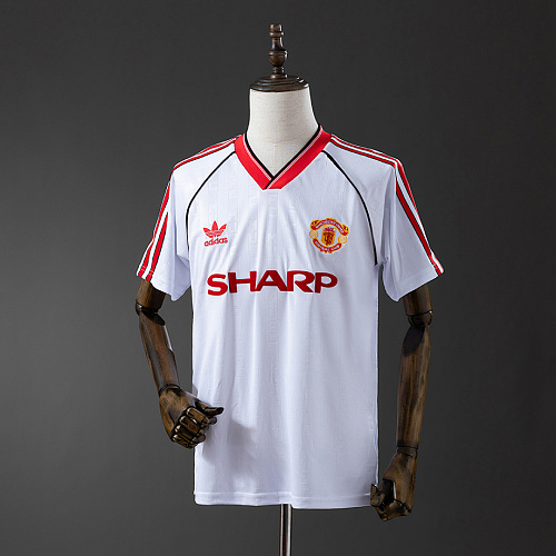 Manchester United M-U 1988/90 Away Retro Jersey S-XXL