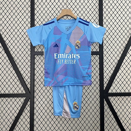 Real Madrid 24/25 Kids Goalkeeper Real Madrid Blue size: 16-28