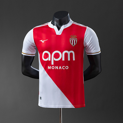 Monaco Monaco 25/26 Player Version Home Jersey S-3XL