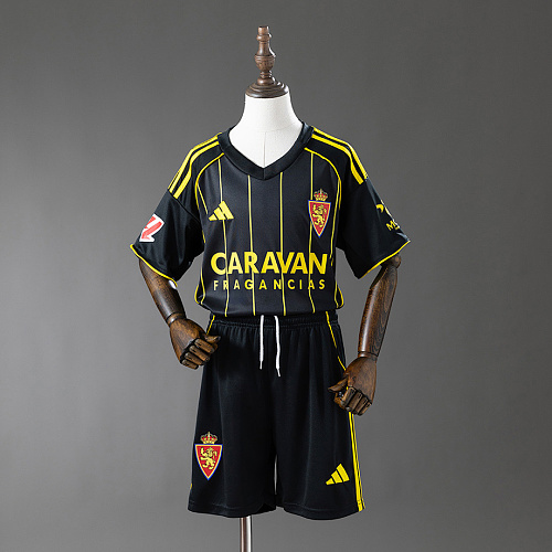 Zaragoza Zaragoza 25/26 Away Kids Kit Jersey SIZE 16-28