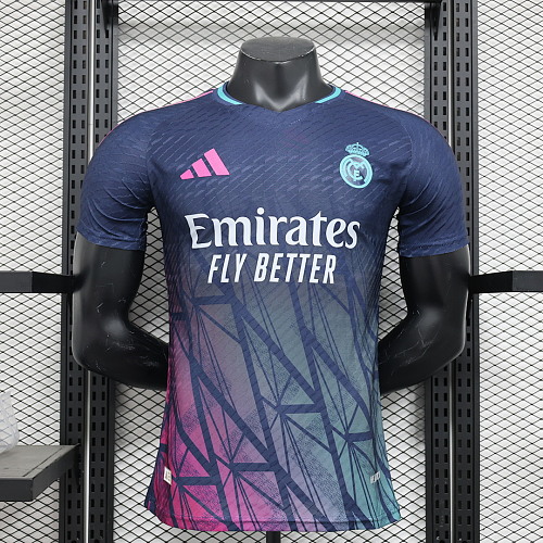Real Madrid Jogadores: 24/25 Real Madrid Edição Especial Gradiente Roxo S-XXL
