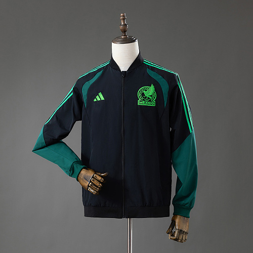 Mexico Mexico 2026 All Weather Jacket Windbreaker - Black S-XXL