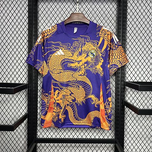 Real Madrid Real Madrid 2024/25 Purple Dragon Special Edition Jersey S-XXL