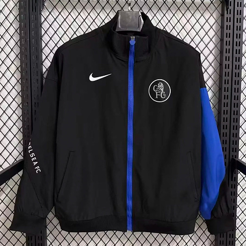 Chelsea 25/26 Chelsea Black Windbreaker