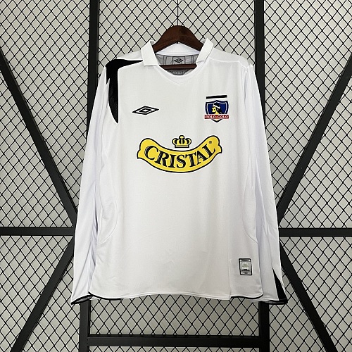 Colo Colo Retro Long Sleeve Colo Colo 2006 Home S-XXL