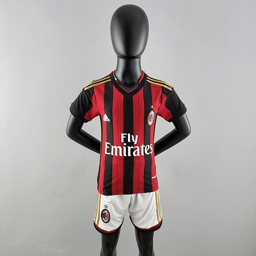 AC Milan Retro AC Milan 13/14 kids home size:16-28