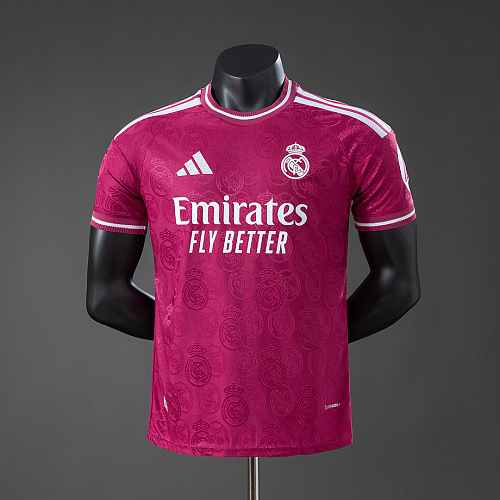 Real Madrid Real Madrid 26/27 Special Edition Player Version - Rose Red Jersey S-XXL
