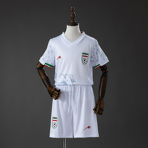 Iran Iran 2026 Home Kids Kit Jersey Size 16-28