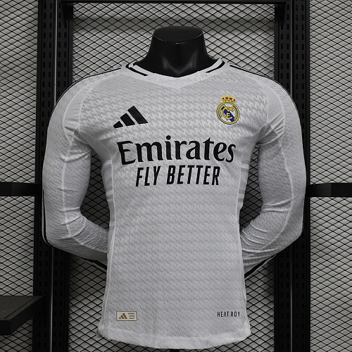 Real Madrid 24/25 Player long sleeve Real Madrid home S-XXL