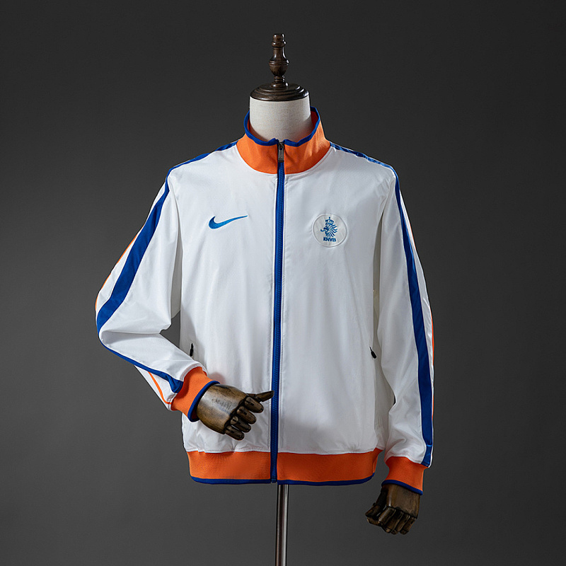 Netherlands Netherlands 10/11 Windbreaker - White S-XXL