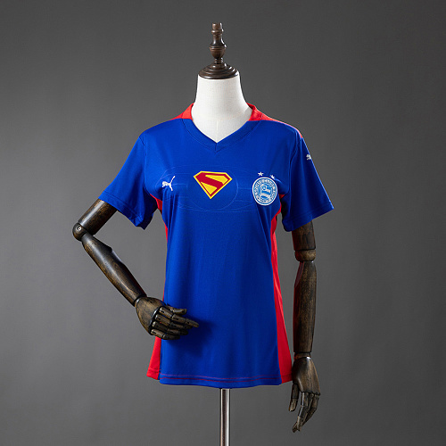 Bahia Bahia 25/26 Superman Edition - Blue & Red Women's Jersey S-XXL