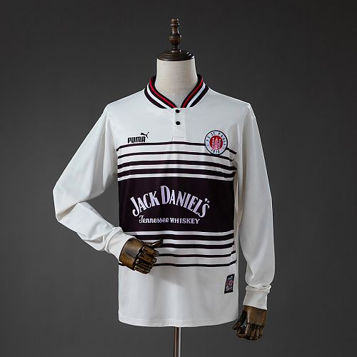 St. Pauli St. Pauli 97/98 Home Retro Long Sleeve Jersey S-XXL