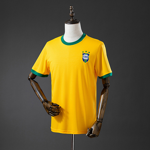 Brazil Brazil 1971 Home Retro Jersey S-XXL