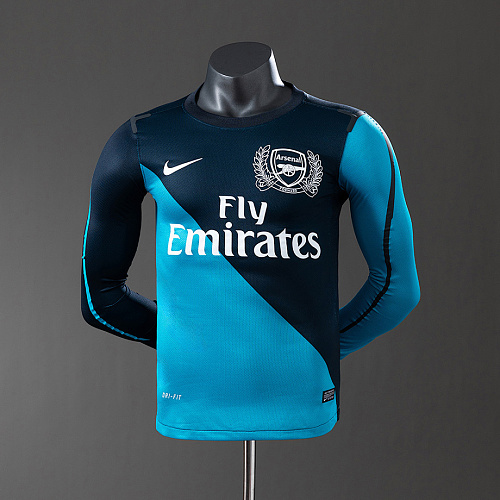 Arsenal Arsenal 11/12 Away Long Sleeve Player Version Retro Jersey S-3XL