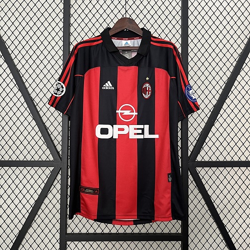 AC Milan Retro AC Milan 00/01 Home S-XXL
