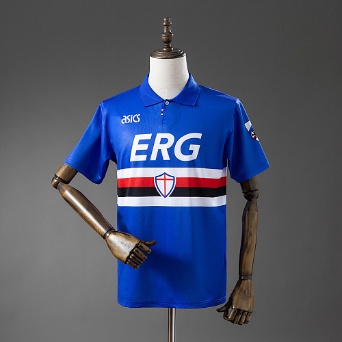 Sampdoria Sampdoria 93/94 Home Retro Jersey S-XXL