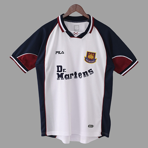 West Ham United 99/01 West Ham United Away Retro Soccer