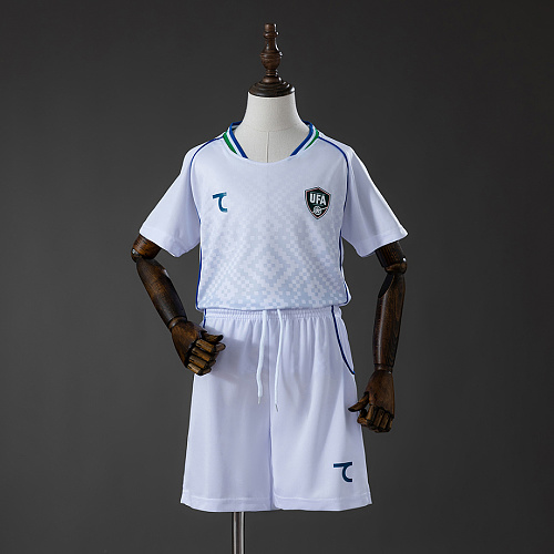 Uzbekistan Uzbekistan 2026 Away Kids Kit Jersey Size 16-28