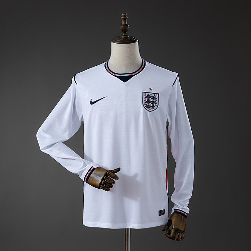 England England 2026 Home Long Sleeve Jersey S-3XL