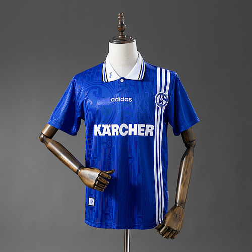 Schalke 04 Schalke 04 96/97 Home Retro Jersey S-XXL