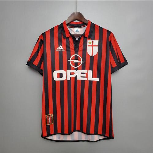 AC Milan Retro 99-00 AC Centenary home S-XXL