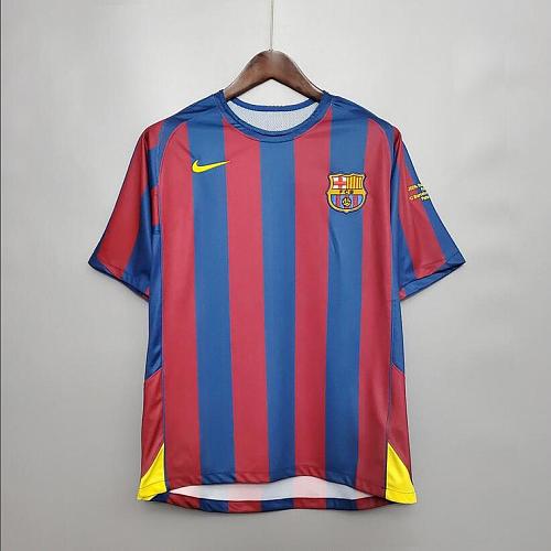 Barcelona Retro Barcelona 2006 UEFA Champions League Home S-XXL