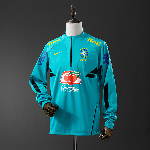 Brazil Brazil 22/23 Lake Blue-Training Sweatshirt S-XXL
