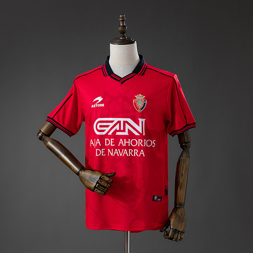 Osasuna Osasuna 98/00 Home Retro Jersey S-XXL