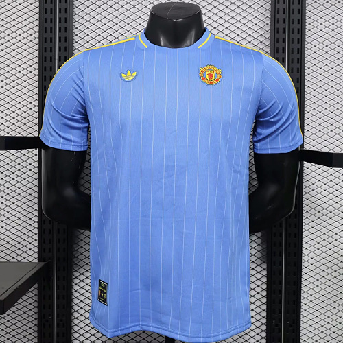Manchester United 25/26 Manchester United Terrace Icons Blue Shirt