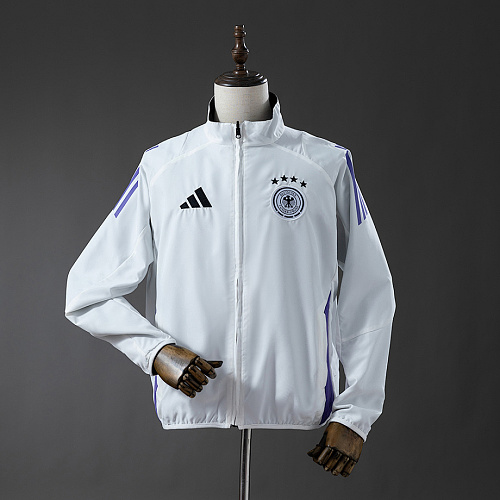 Germany German Reversible Jacket Windbreaker - White & Black S-XXL