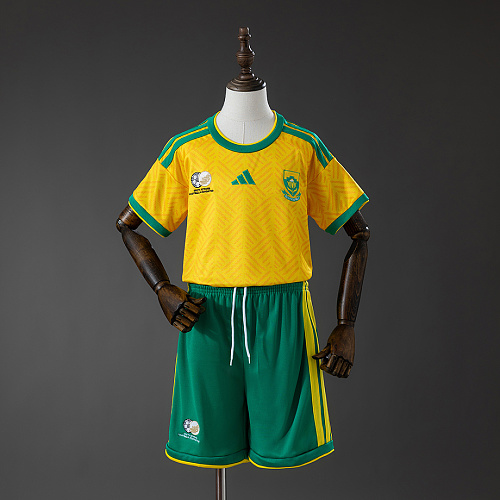South Africa South Africa 2026 Home Kids Kit Jersey Size 16-28