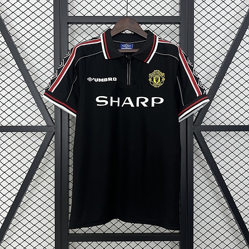 Manchester United Retro 98/99 M-U Black S-XXL