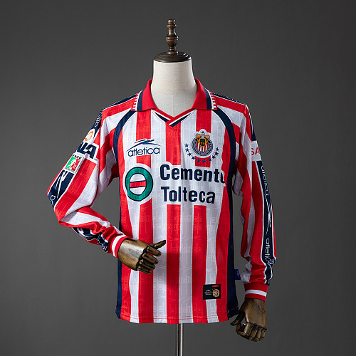 Chivas de Guadalajara Chivas de Guadalajara 99/00 Home Long-sleeved Retro Jersey S-XXL