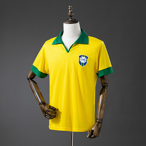 Brazil Brazil 1958 Home Retro Jersey S-XXL