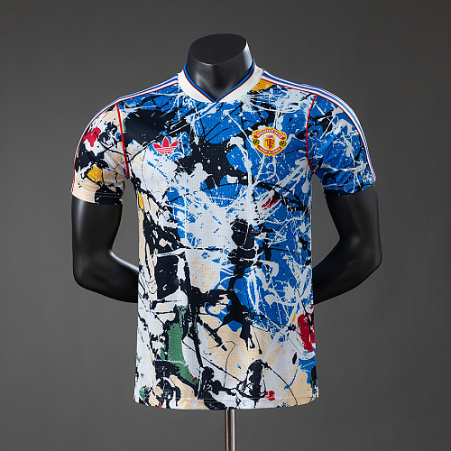 Manchester United M-U 25/26 Originals Stone Roses Player Version Jersey S-2XL